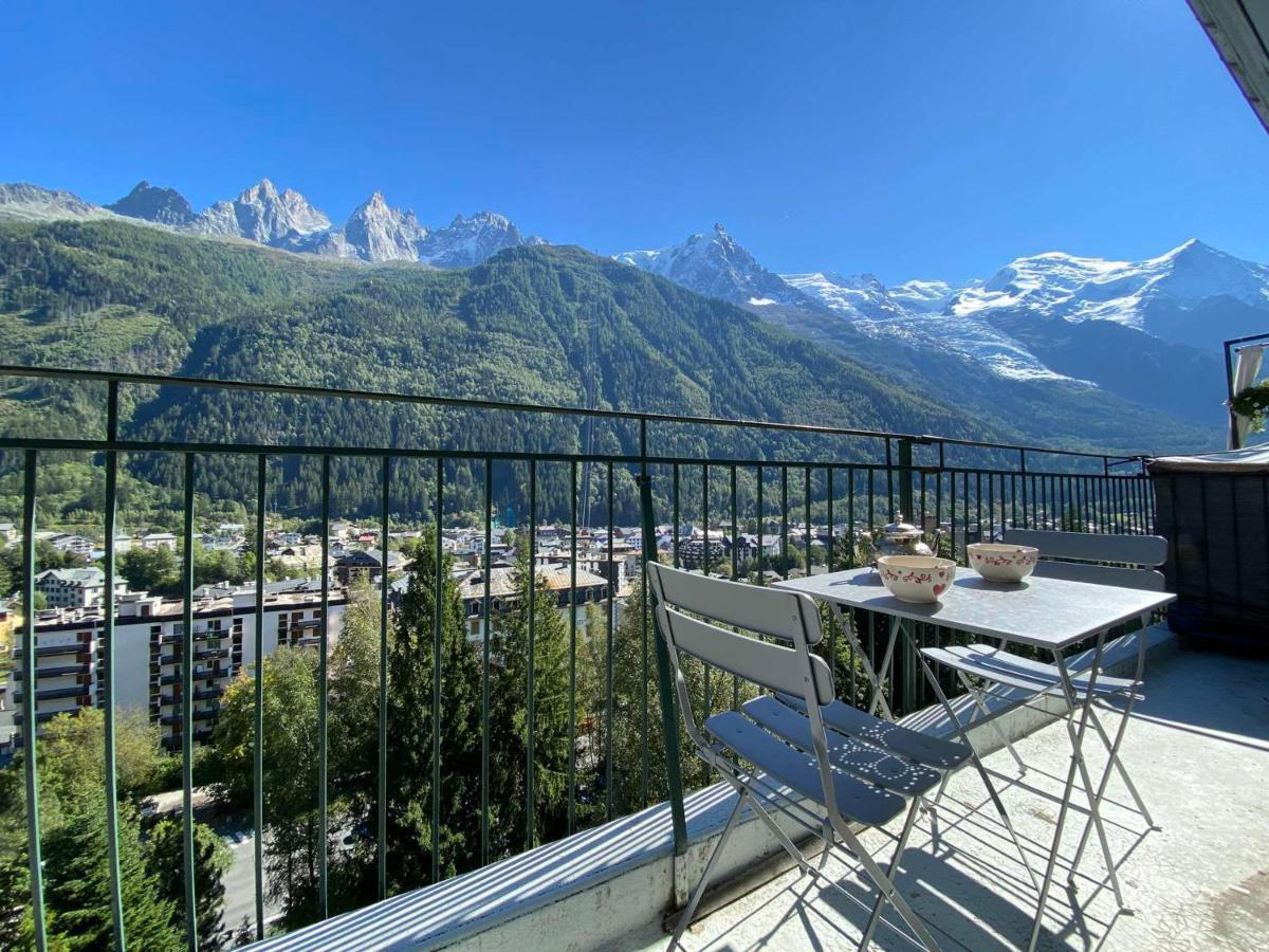 Superbe Appartement A Chamonix Avec Balcon Et Vue Mont-Blanc - Fr-1-343-209 Екстериор снимка