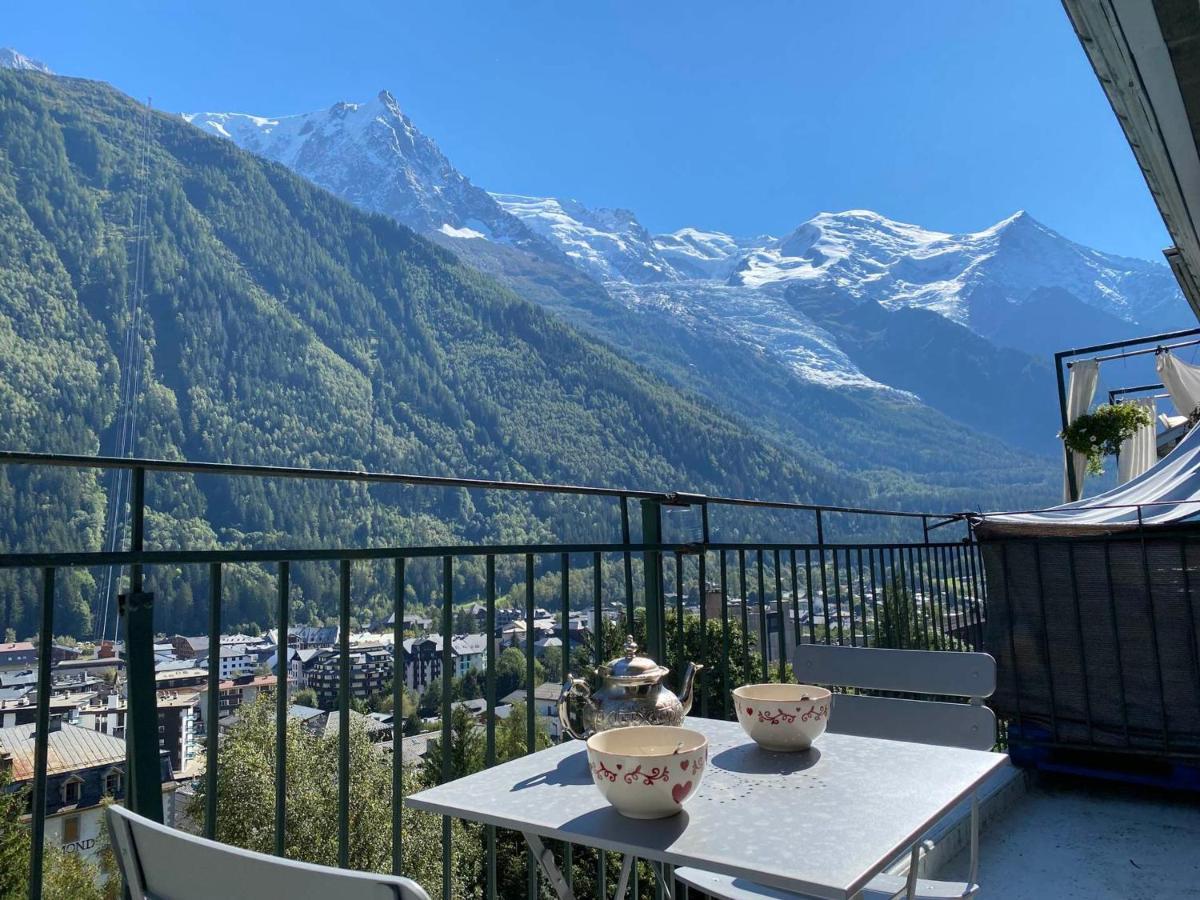 Superbe Appartement A Chamonix Avec Balcon Et Vue Mont-Blanc - Fr-1-343-209 Екстериор снимка